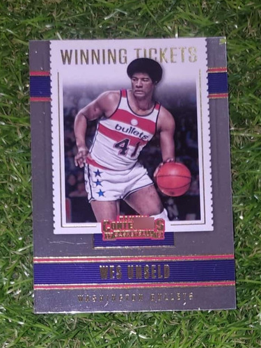 Cv Wes Unseld Foil 2018 Panini Contenders Winning Tickets