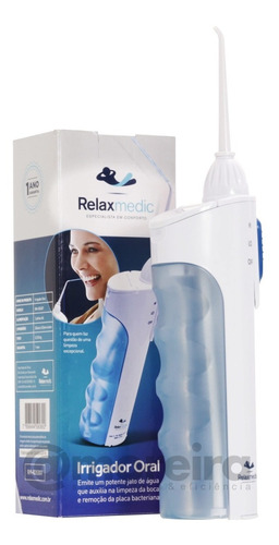 Irrigador Oral Relaxmedic Waterpik Limpeza Dentes Aparelho