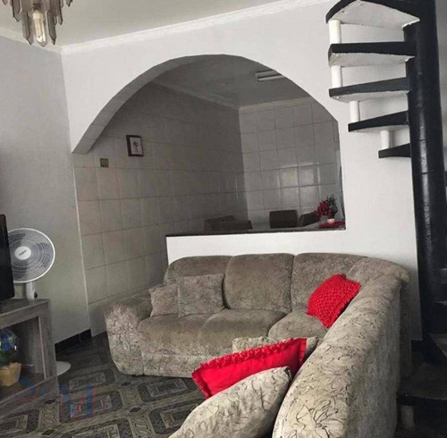 Imagem 2 de 8 de Sobrado Com 3 Dormitórios À Venda, 188 M² Por R$ 335.000,00 - Vila Lucinda - Santo André/sp - So0405