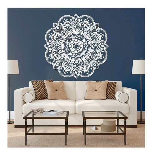 Mandala Grande 1 X 1 Vinilo Decorativo Ploteo Pared Oferta