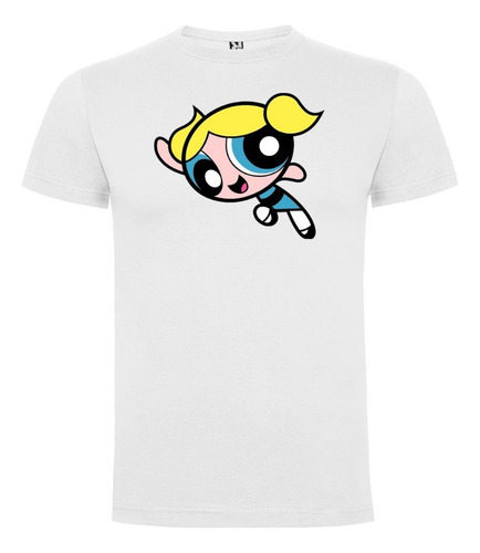 Polera Estampada Las Chicas Superpoderosas Burbuja