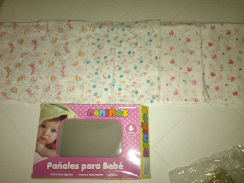 Pañal De Tela Neniños Estampados De Algodón Bebe (1 Pañal)