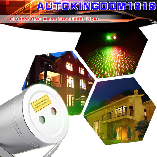 Proyector Luces Laser Luz De Navidad Al Aire Libre Baile De 