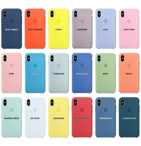 Funda Silicone Case iPhone 11 11 Pro 11 Pro Max + Vidrio