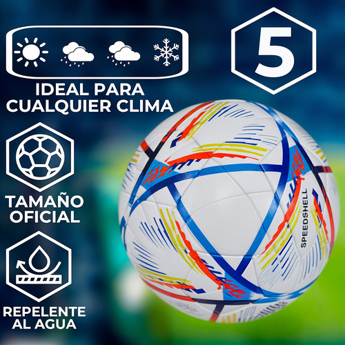 Pelota De Fútbol Ele-gate Dep.48.3 Nº 5 Color Blanco