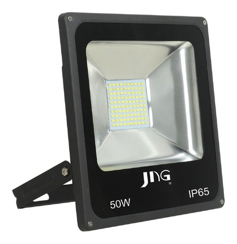 Refletor De Led 50w Eco Amarelo Bivolt Jng