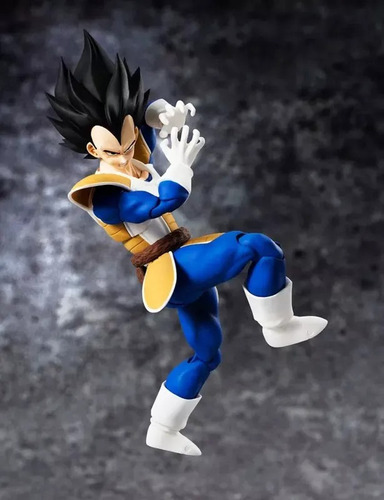 Boneco De Ação Dragon Ball Shf Vegeta Super Saiyajin