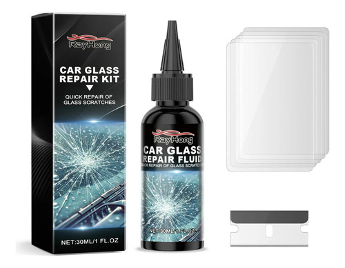 Kit Líquido Para Reparar Grietas En El Cristal Del Parabrisa
