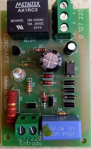 Seletor Automático De Voltagem 110/220v (trafo De 3 Fios)