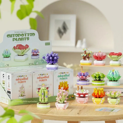 Planta En Maceta Daisy, 189 Unidades, Compatible Con Lego Fl