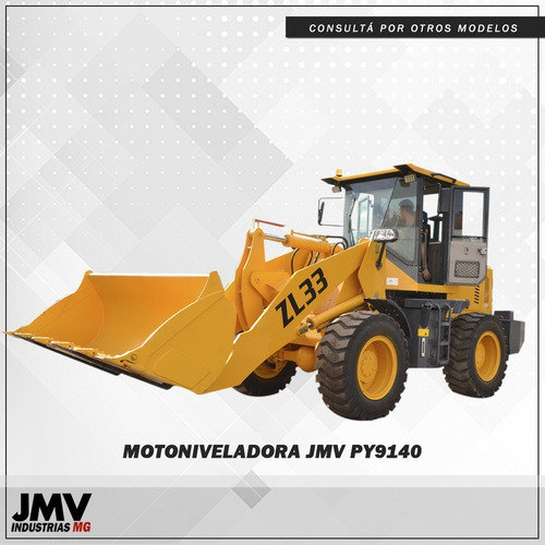 Pala Cargadora Jmv Zl33 La Mas Potente Del Mercado 116hp 1m3