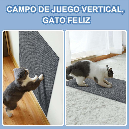 Protector Mueble Antiarañazo Gato Sofa Pared Puerta 40cmx3m