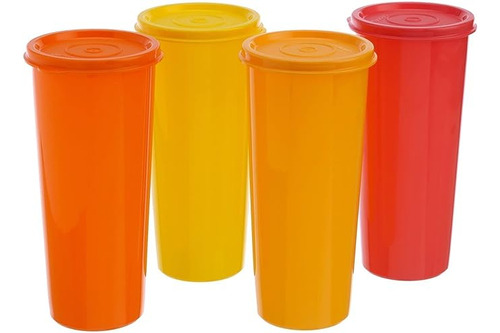 640 T212 Vasos Plastico Jumbo Juego 4