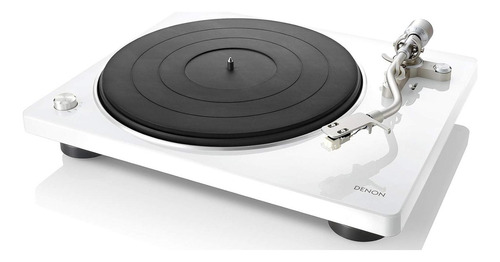 Tocadiscos Denon Dp-400 Blanco Semiautomático 33/45/78 Rpm