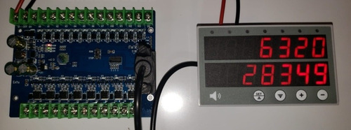 Ihm 2x7 Bcd Serial Rs232 Fx Protocolo. Não Requer Programa!