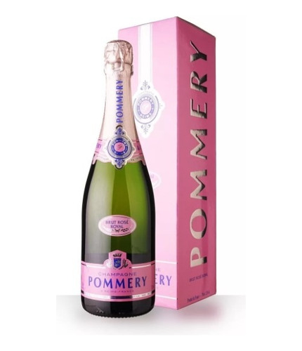 Champagne Pommery Brut Rose Champaña Estuche 750ml Frances