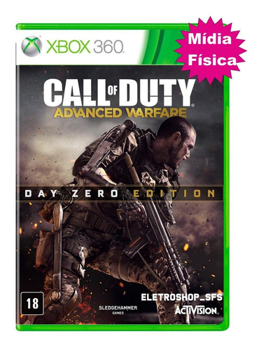 Call Of Duty Advanced Warfare Jogo Xbox Original Midia Fisic