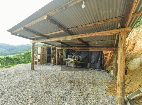 Chácara Com Casa De Campo, Ótima Localização E Acesso Pavimentado Em Santo Amaro Da Imperatriz, Sc - Ch0005