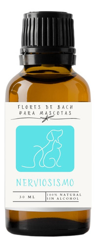 Flores De Bach Para Mascotas Nerviosismo, Sin Alcohol