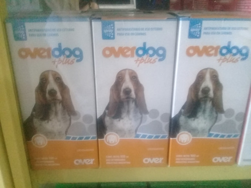 Spray Overdog Plus 100 Ml Garrapaticida Externo Para Perros