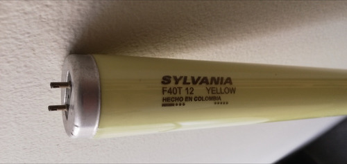 Fluorescente Lineal Amarillo 40w T12 (grueso) Sylvania