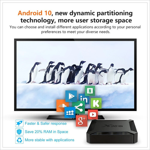 Imagen 5 de 7 de Android Tv Box Convierte Smart Mini Pc 4k