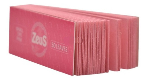 Pack X5 Filtros De Carton Zeus Rosa Pink Tips Mini