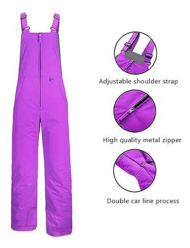 Mono De Esquí De Nieve Para Mujer S Trouser, A Prueba De Vie