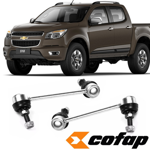 Imagem 1 de 1 de Par Bieleta Barra Estabilizadora Gm S10 Ls 4p 4x4 2.8 2013