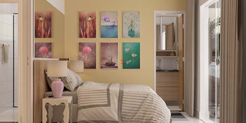 Imagem 5 de 17 de Oportunidade Apartamento 2 Dorms Sendo 1 Suite + Varanda Gourmet, Armário Náutico Praia Grande Ubatuba Sp - Ap00018 - 70259867