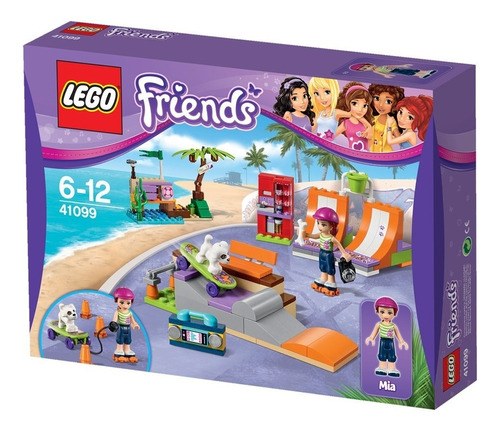 Lego Friends 41099 El Parque De Patinaje 199 Pzs
