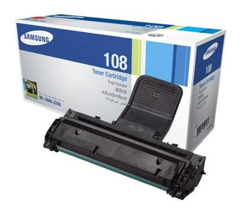 Toner Samsung Mlt-d108s Para Laser Ml-2240 Ml-1640