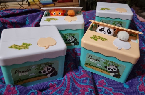 Imagen 6 de 6 de Alcancia Automatica Panda Box