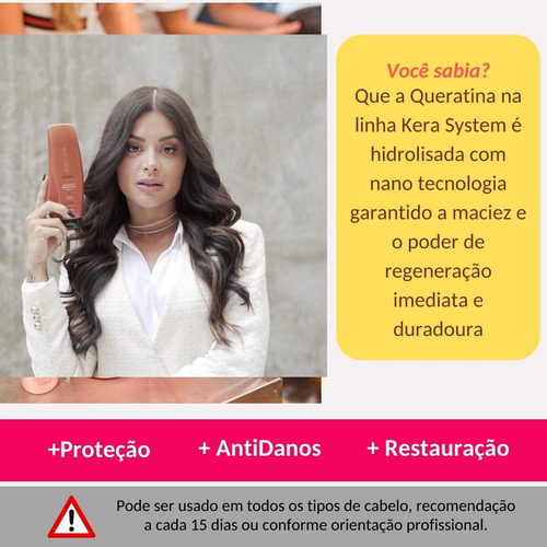 Recondicionador Reestruturador Instantâneo Kera System