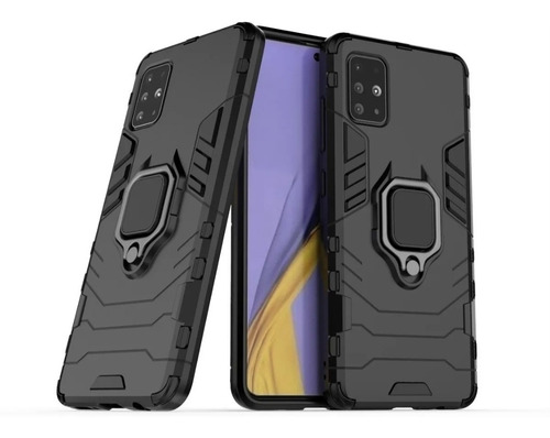 Samsung A51 / Case Bumper Antishock Black Panther Premium