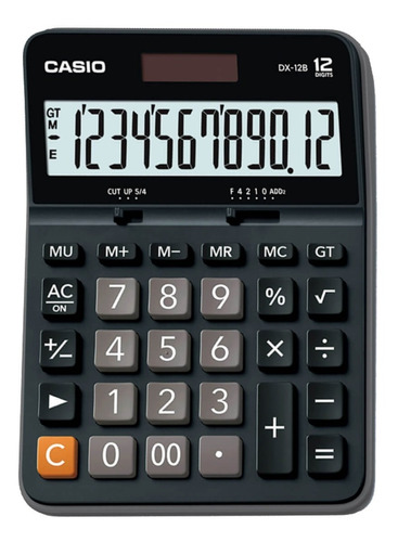 Calculadora Casio Dx12b 12 Dígitos Solar Somos  Tienda