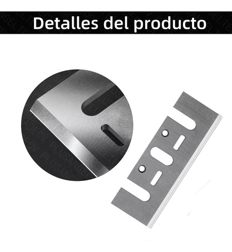 Cuchillas Cepillo Anchas 82 Mm Hss Compatible Makita Y Otras