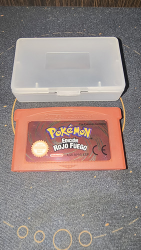 Pokemon Rojo Fuego Español Gameboy Advance Gba