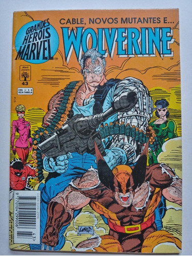 Grandes Heróis Marvel Nº 43 - Editora Abril - 1994