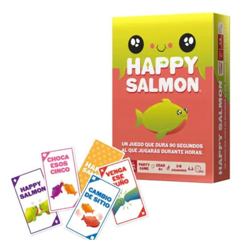 Happy Salmon Juego De Cartas Party Game Top Toys