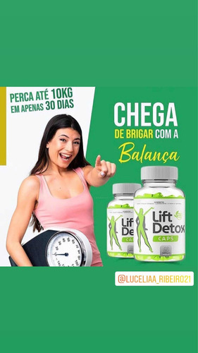 Imagem 2 de 5 de Lift Detox Caps - 60 Caps -antioxidante Queima De Gordura