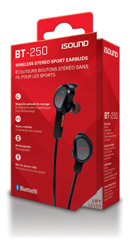 Dreamgear Isound Bt-250 - Auriculares Bluetooth Para Reprod.