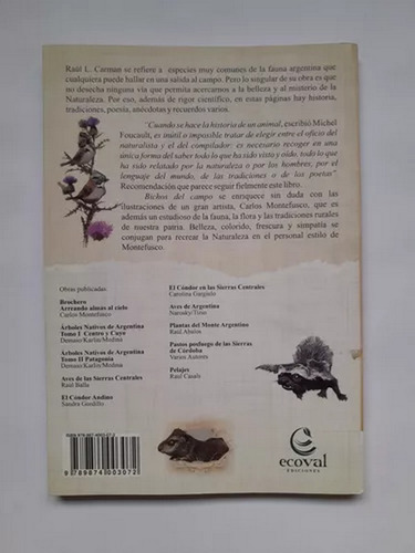 Carman: Bichos De Campo 2ª Ed