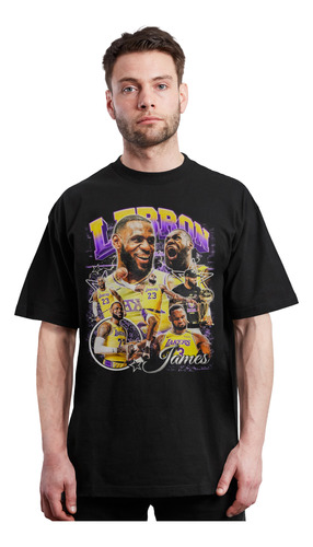 Lebron James - Basquetbol - Collage - Polera