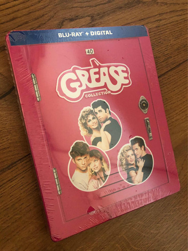 Grease Trilogía Blu-ray Metálico Steelbook