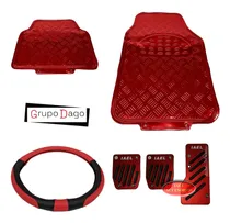 Comprar Vw Gol Cubre Alfombras + Cubre Volante + Pedalera Deportiva