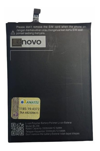 Bateira Lenovo Bl256 Vibe A A7010 Original Com Garantia