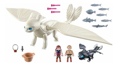 Furia Diurna Playmobil Dragons 70038 Como Entrenar Dragón