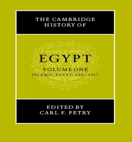 Libro The Cambridge History Of Egypt 2 Volume Set: 640-15...