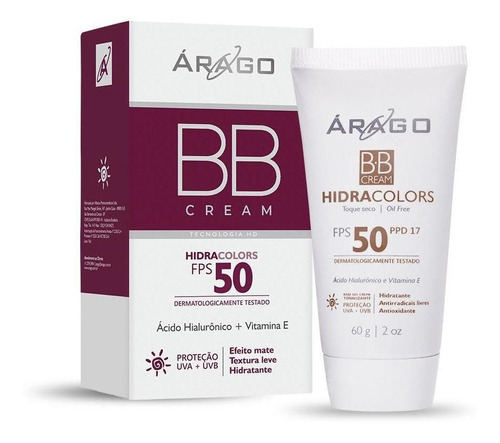 Bb Cream Hidracolors Fps 50 - Chocolate 60g